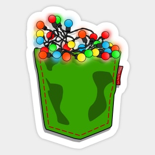 Pocket Fairy Lights No 2 Sticker